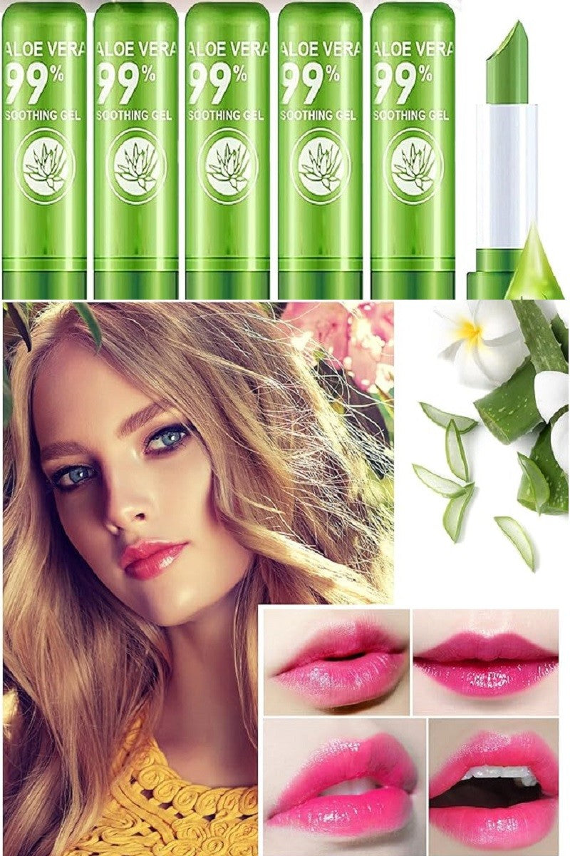 ALOE LUXE LIP GLOW moisturizing lipstick with aloe vera for smooth, radiant lips and a luminous finish.