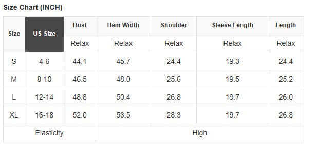 Size chart for CAMPFIRE REMIX Top (cocoa) showing various sizing details for S, M, L, and XL.