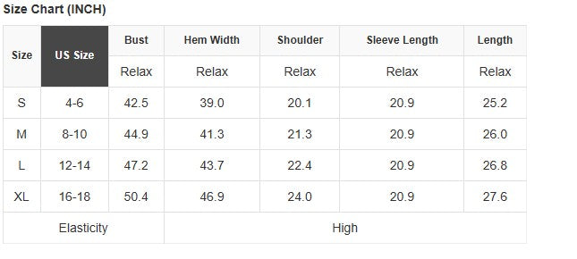 Size chart for MOUNTAIN AIR SWEATER showing US sizes S to XL with measurements in inches.