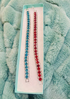 MISS SPARKLING Bracelet by Teal Tiger Boutique $25.00 Gorgeous rhinestone bracelets in teal, red, and mint! Comes with box and one bracelet in your choice of color. Teal Tiger Boutique