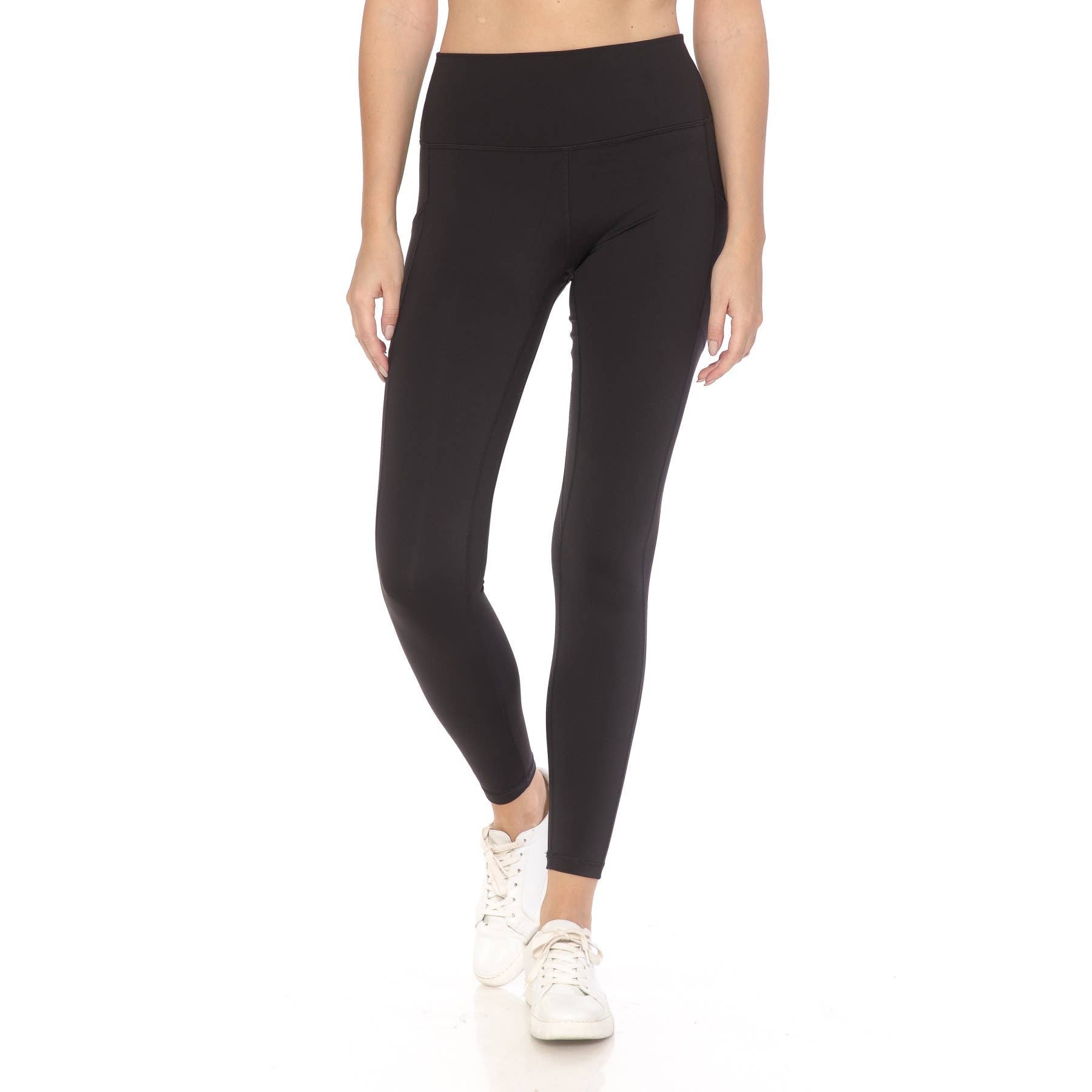 "MOVE YOURSELF LEGGINGS in black by Fit USA, perfect for gym, yoga, jogging, featuring sweat-wicking and breathable fabric"