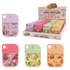 WISH HAND SANITIZER NEW (8 SCENTS AVAILABLE) display featuring various scents in attractive containers.
