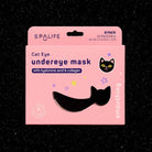 CAT EYE UNDEREYE MASKS by SpaLife packaging featuring smooth, hydrating cat-shaped patches with hyaluronic acid.