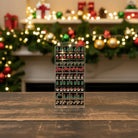 Christmas Post Earrings with Display Stand showing 36 pairs of festive holiday-themed earrings.