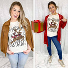 Run Run Rudolph Christmas T-Shirt by Tees2urdoor $10.00 Dash away, Dash away with this Run Run Rudolph T-shirt! Keep the whole family cozy this holiday season in our preshrunk cotton T. Get yours today and level up your look with a festive cardigans too!