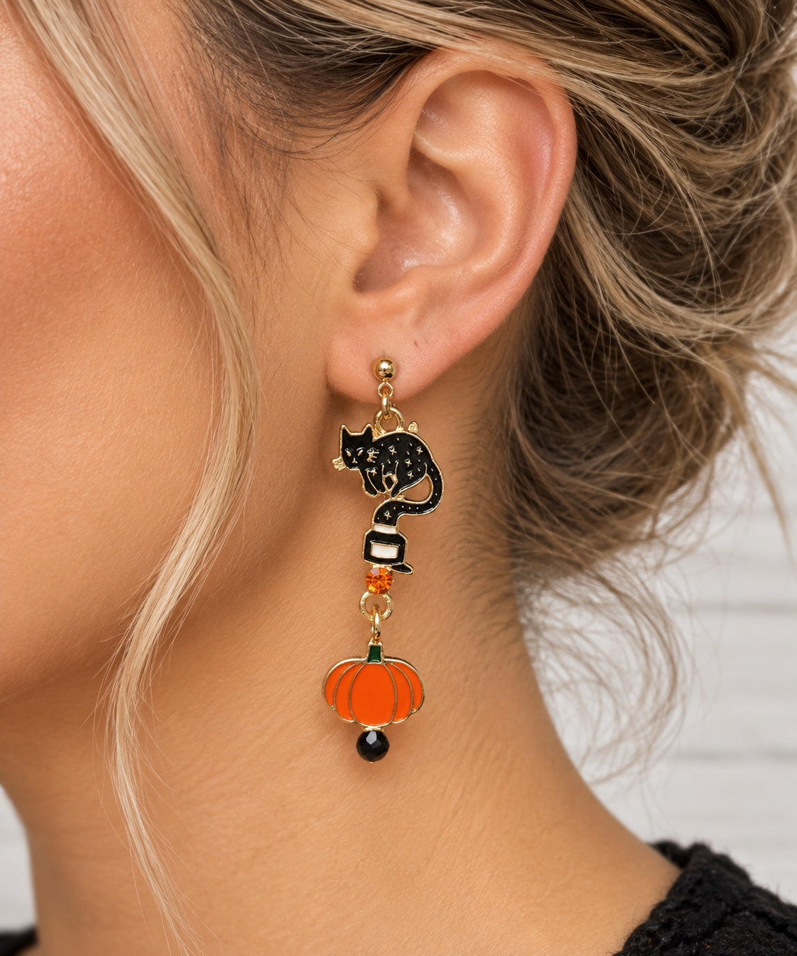 Black Cat Pumpkin