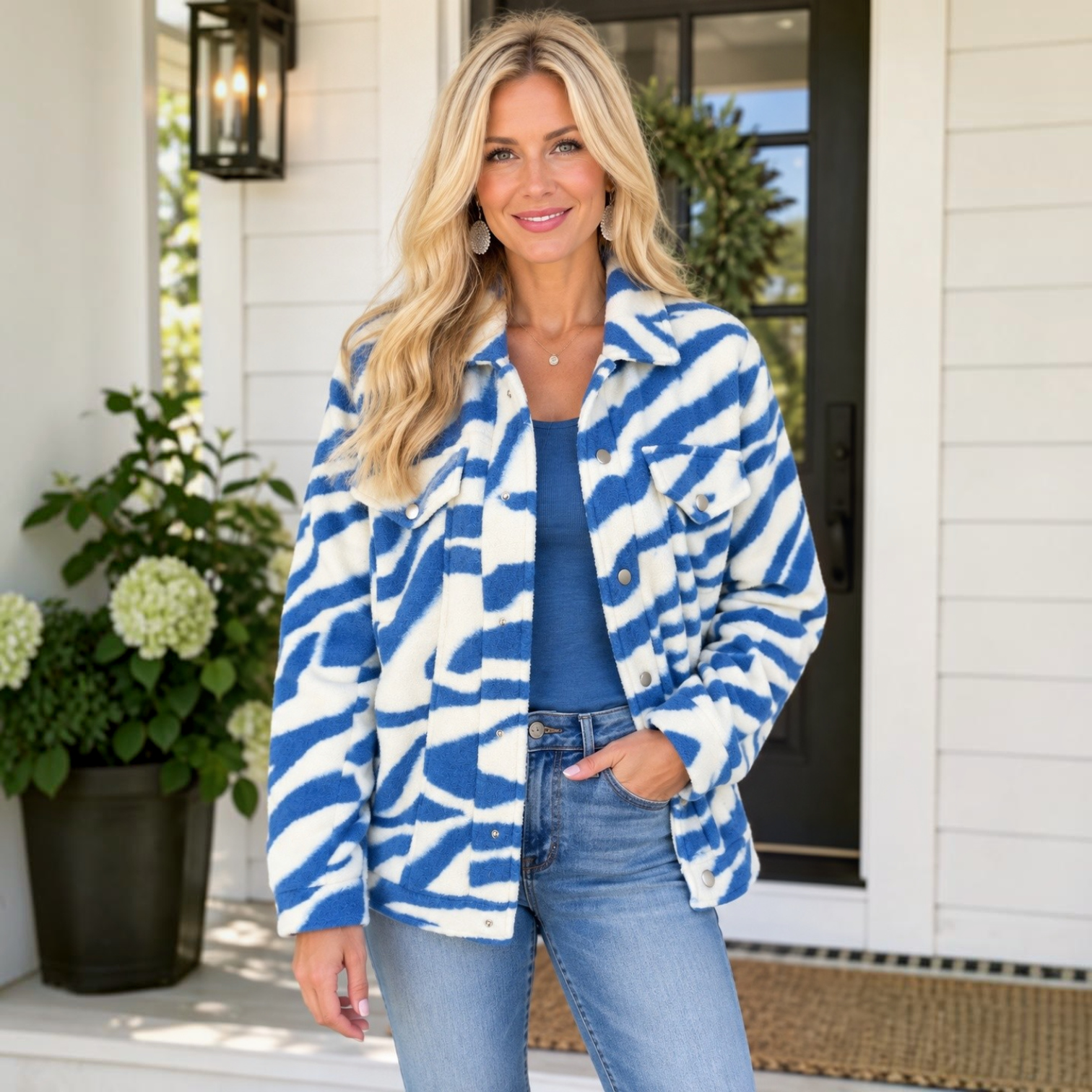 WILD COMPANY JACKET – Teal Tiger Boutique