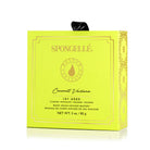 BEYOND CLEANSING COCONUT VERBENA by Spongelle packaging featuring vibrant yellow design and luxurious body wash infused buffer.