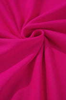 Vibrant pink fabric showcasing soft texture, ideal for stylish clothing like the PROMISE YOU Top by Vivian-Lu.