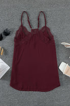 Trendy Maroon Cami - Comfort & Style | Boutique Essential by Vivian-Lu $20.00 Discover ultimate comfort and style with our IT WAS MAROON Cami. Luxurious lace, racerback design, and soft fabric make it a trendy boutique staple. Teal Tiger Boutique