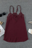 Trendy Maroon Cami - Comfort & Style | Boutique Essential by Vivian-Lu $20.00 Discover ultimate comfort and style with our IT WAS MAROON Cami. Luxurious lace, racerback design, and soft fabric make it a trendy boutique staple. Teal Tiger Boutique