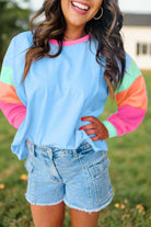 BLUEBERRY SORBET TOP – Trendy, Stylish & Comfortable by Vivian-Lu $26.00 Add color to your wardrobe with this trendy pastel blue top featuring a relaxed fit, comfort, and unique style from our boutique collection. Teal Tiger Boutique