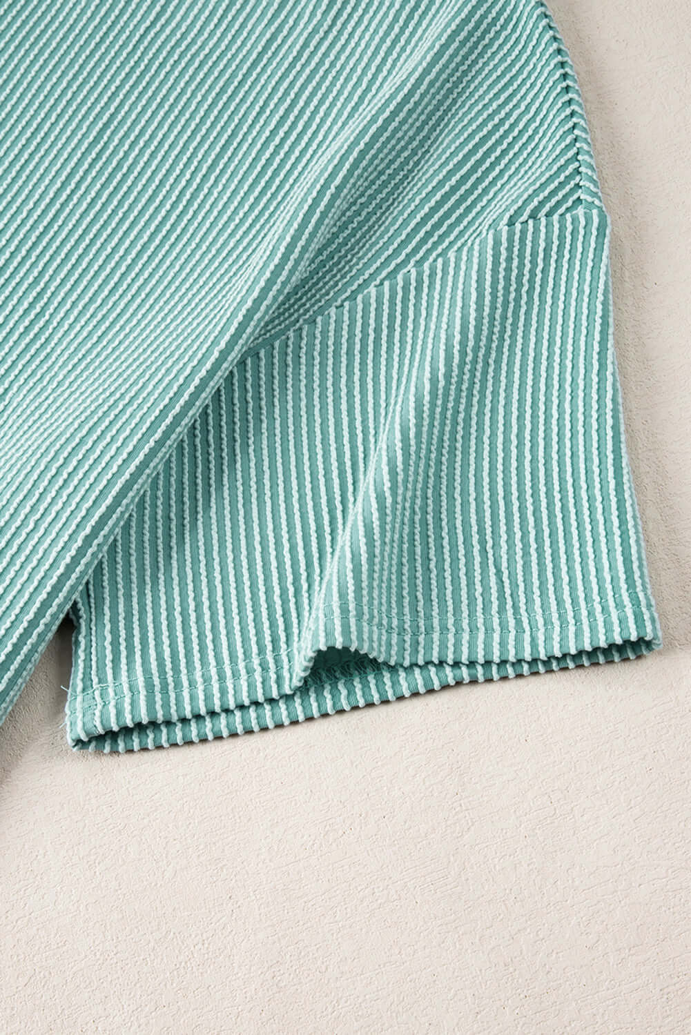 OCEANSIDE SHORTS SET (Aqua) - Comfort & Style by Vivian-Lu $40.00 Discover the trendy Oceanside Shorts Set in Aqua! Crafted with ribbed fabric for ultimate comfort. Shop this boutique must-have now! Teal Tiger Boutique