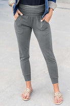 ME TIME JOGGERS (Gray) - Comfort & Style by Vivian-Lu $26.00 Discover comfort and style with our ME TIME JOGGERS in ash gray. Featuring a broad waistband and ultra-flexible fit, stay trendy and fabulous all day. Shop now! Teal Tiger Boutique