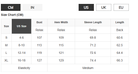 Size chart for PROMISE YOU Top by Vivian-Lu, including measurements for S, M, L, and XL in US sizes.