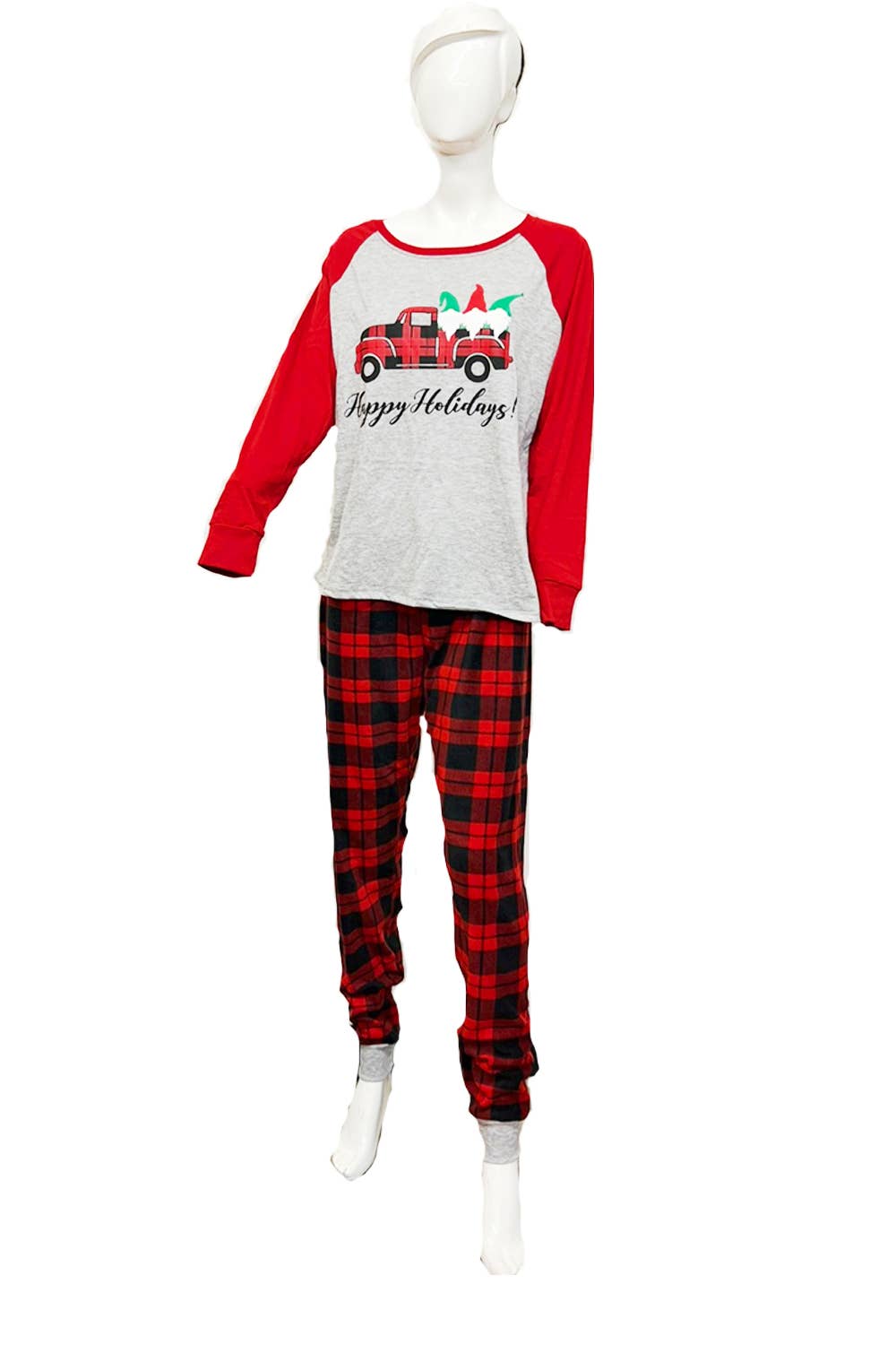 Gnometown Christmas PJ's by TAPA fashion $8.00 Tis the season to be cozy in our Gnometown Christmas PJ's 2-piece pajama sets! Get your bae the matching set, too! Both women's and men's sizes available! Sizes: Small to 3X in Ladies and Medium to 2X in Mens